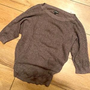 Express Sparkly Mesh Top